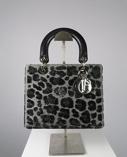 Ltd Edition Lady Dior Animal, front view